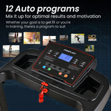Treadmills: PROFLEX TRX3 Electric Treadmill, Compact Size, Foldable, USB/MP3, Pulse Sensors