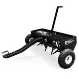 Lawn Rollers: PlantCraft Tow Behind Plug Lawn Aerator 1m (40") Wide, Universal Hitch for Ride on Mower, Garden Tractor