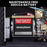 Generators: GENPOWER 8.4kW Peak 6kW Rated Commercial Diesel Generator, Electric Key Start, 6 x 15A, Single Phase