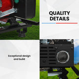 Batteries & Generators: GENPOWER 6kW Peak 5kW Open Frame Inverter Generator, 3x15A, 15L Tank, Wheels, RCD, Portable, Backup