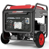 Batteries & Generators: GENPOWER 8.5kW Peak 7.2kw Open Frame Inverter Generator, Push-Button Start, 2x15A, 1x32A, 20L Tank, Wheels, RCD, Portable, Backup