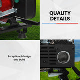 Batteries & Generators: GENPOWER 8.5kW Peak 7.2kw Open Frame Inverter Generator, Push-Button Start, 2x15A, 1x32A, 20L Tank, Wheels, RCD, Portable, Backup