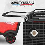 Batteries & Generators: GENPOWER 8.5kW Peak 8.2kW Inverter Generator, Push Button & Remote Start, ATS Compatible, RCD, Portable w/ Wheels, 27L Fuel Tank, Grid Power Home Backup