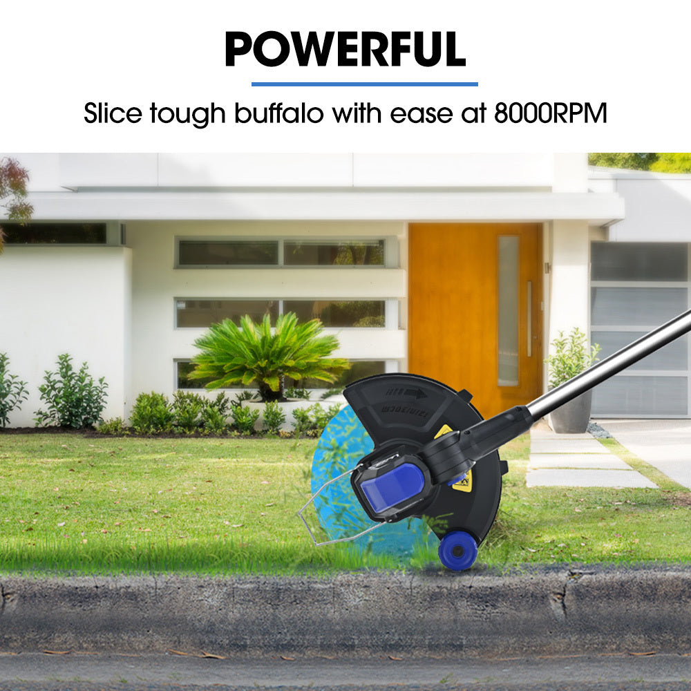 Outdoor Power Equipment: POWERBLADE 20V Leaf Blower & Line Trimmer / Edger Combo, Kit with 4.0Ah Battery & Fast Charger