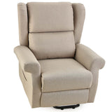 Massage Chairs: FORTIA Electric Recliner Lift Heat Chair for Elderly, Massage, Heat Therapy, Aged Care, Beige
