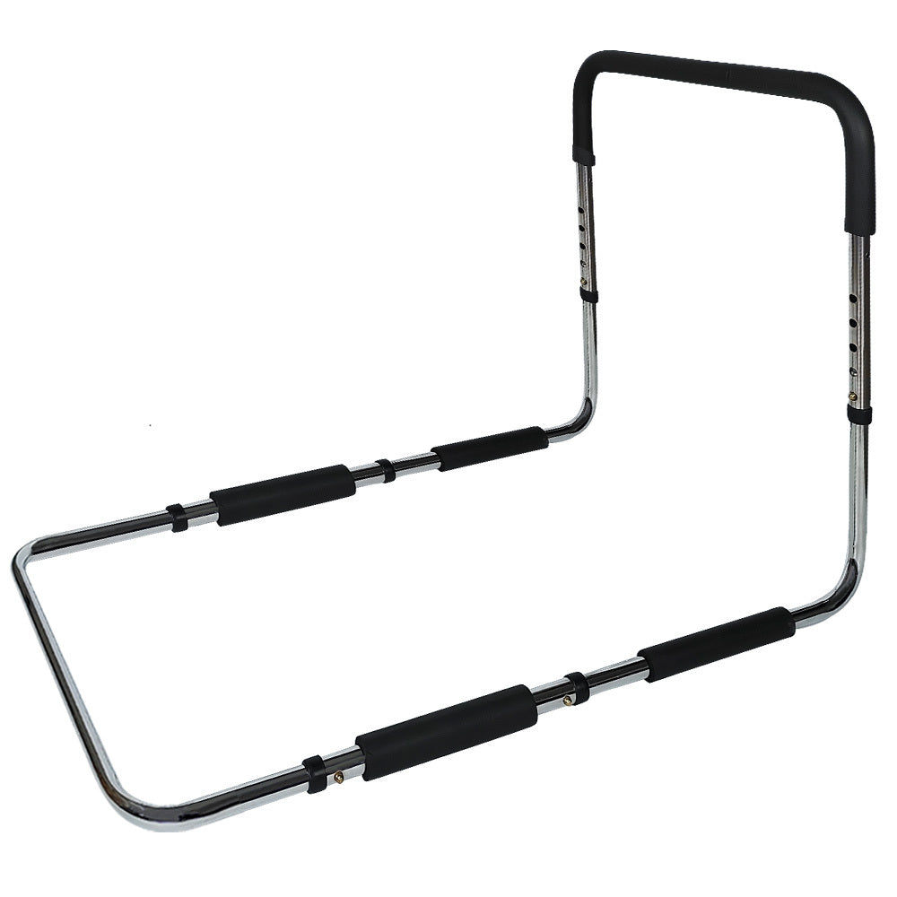 Mobility & Accessibility: Equipmed Bed Assist Adjustable Hand Rail Support Aid for Seniors, 125kg Capacity, Bedside with Soft Grip Handle