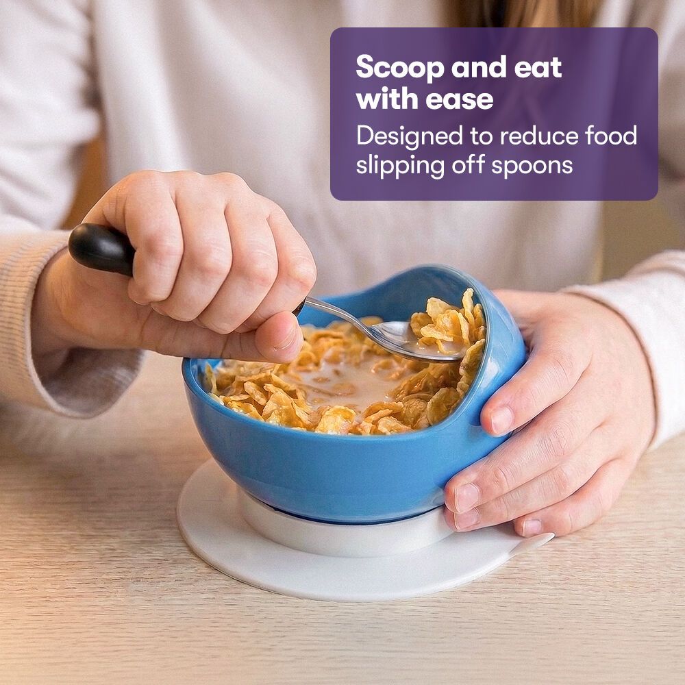 EQUIPMED Scoop Bowl with Suction Base