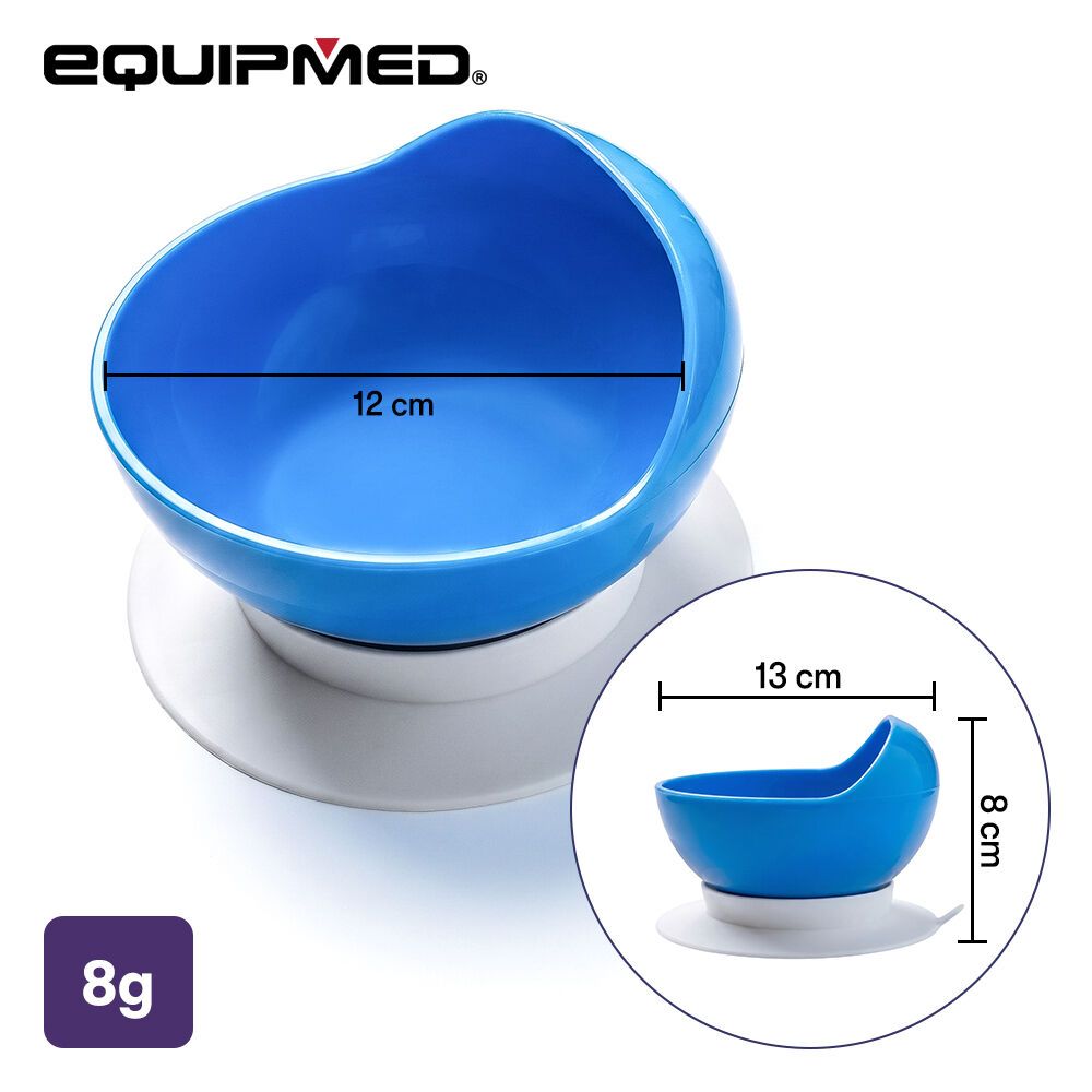 EQUIPMED Scoop Bowl with Suction Base