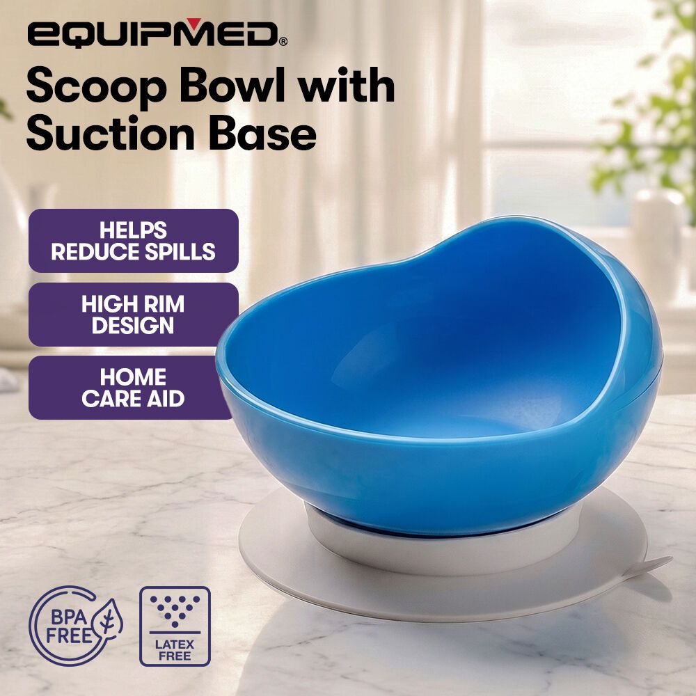 EQUIPMED Scoop Bowl with Suction Base