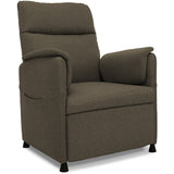 Arm Chairs & Recliners: FORTIA Electric Armchair Recliner, Single Fabric Chair, Biege