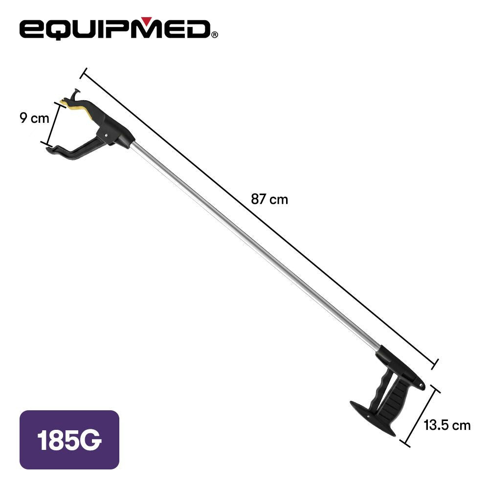 EQUIPMED 87cm Long Reach Grabber Reacher Aid
