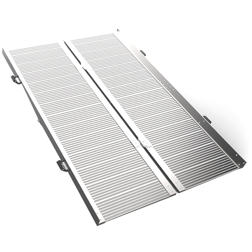 Mobility & Accessibility: EQUIPMED 182cm Portable Folding Aluminium Access Ramp, 272kg Rated, for Wheelchair, Mobility Scooter, Rollator