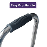 Mobility & Accessibility: Equipmed Bath and Shower Assistance Step Mobility Aid, 150kg Max Capacity, with Handle Height Adjustment