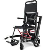 EQUIPMED Electric Stair Climbing Wheelchair, 169kg Load Capacity, 46 Steps/min, Aluminium Alloy, Foldable