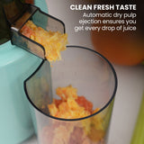 Speciality Appliances: EUROCHEF Cold Press Slow Juicer Machine, Large Chute, 200W, Seafoam Green