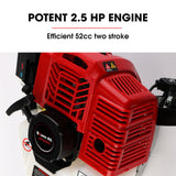 Jackhammers: BAUMR-AG 2 Stroke 52cc Petrol Jackhammer, with 2 Chisels, Carry Bag