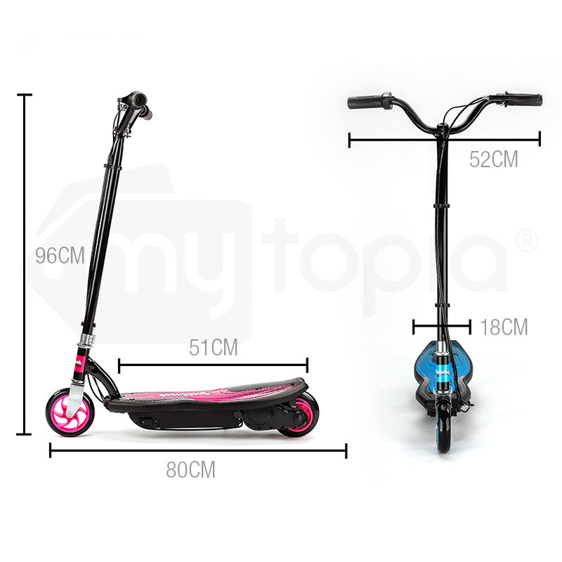 Bikes & Scooters: BULLET ZPS Kids Electric Scooter 140W Children Toy Pink Girls Battery Ride