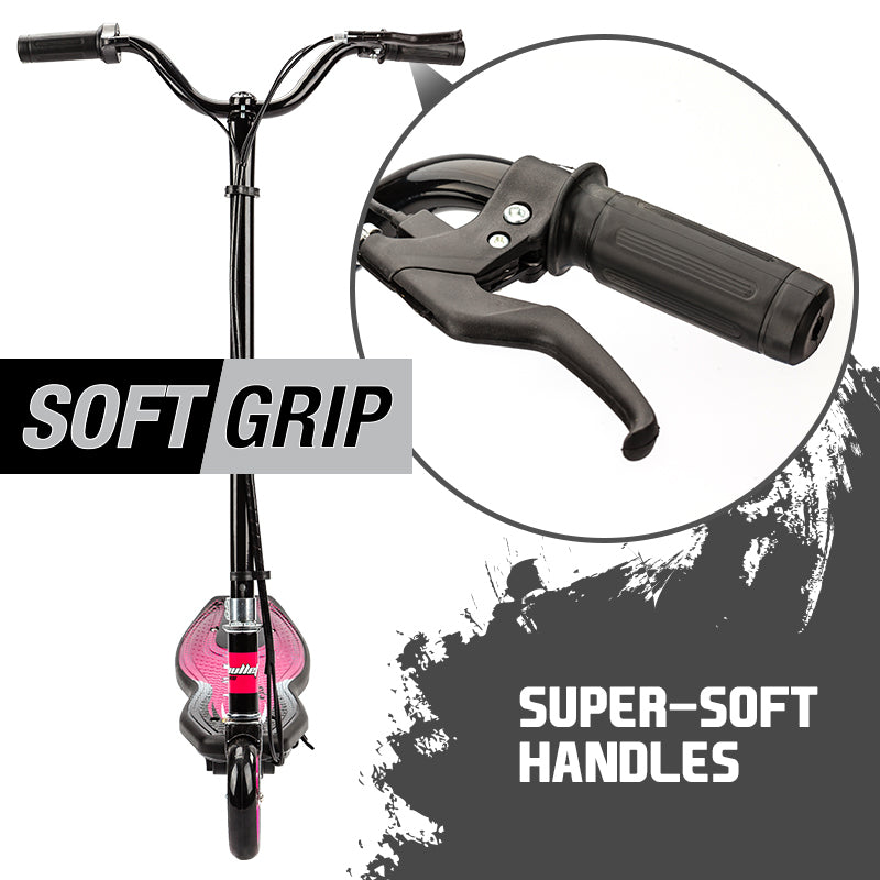 Bikes & Scooters: BULLET ZPS Kids Electric Scooter 140W Children Toy Pink Girls Battery Ride