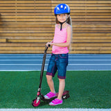 Bikes & Scooters: BULLET ZPS Kids Electric Scooter 140W Children Toy Pink Girls Battery Ride
