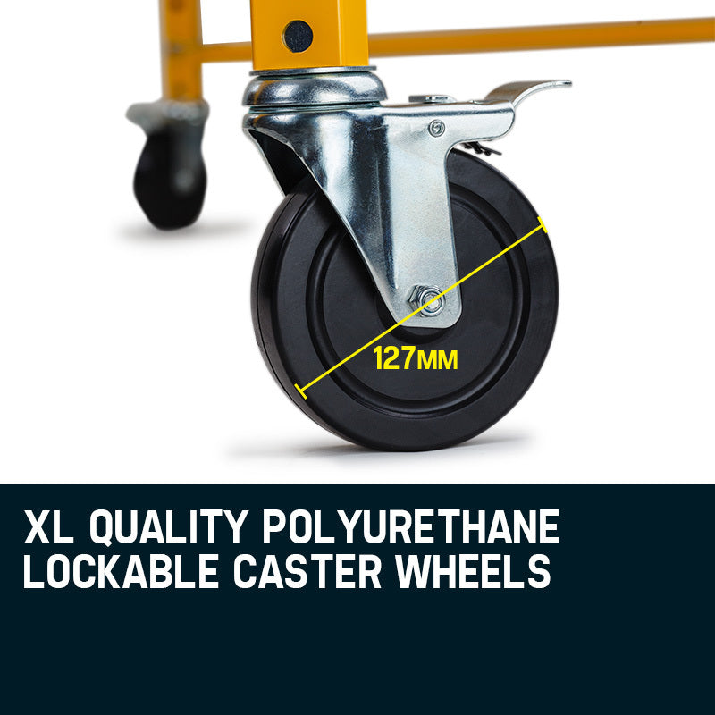 Ladders & Scaffolding: Baumr-AG 450kg Mobile Scaffold High Work Platform Scaffolding Portable