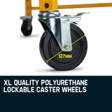 Ladders & Scaffolding: Baumr-AG 450kg Mobile Scaffold High Work Platform Scaffolding Portable