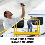 Ladders & Scaffolding: Baumr-AG Safety Guard Rail for Adjustable Mobile Scaffold