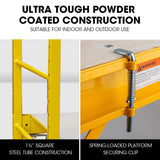 Ladders & Scaffolding: Baumr-AG Adjustable Mobile Scaffolding, 450kg Capacity, with Trapdoor Hatch