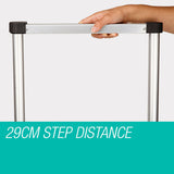 Ladders & Scaffolding: Bullet 2m Telescopic Aluminium Ladder Alloy Extension Extendable Steps