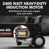 Outdoor Power Equipment: Baumr-AG 10 Tonne Electric Hydraulic Wood Log Splitter - HPS3800E