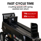 Outdoor Power Equipment: Baumr-AG 10 Tonne Electric Hydraulic Wood Log Splitter - HPS3800E
