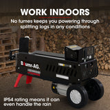 Outdoor Power Equipment: Baumr-AG 10 Tonne Electric Hydraulic Wood Log Splitter - HPS3800E