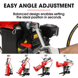 Outdoor Power Equipment: BAUMR-AG 20 Tonne Petrol Hydraulic Wood Log Splitter, Horizontal and Vertical Logsplitter - HPS500