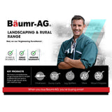 Outdoor Power Equipment: BAUMR-AG 20 Tonne Petrol Hydraulic Wood Log Splitter, Horizontal and Vertical Logsplitter - HPS500