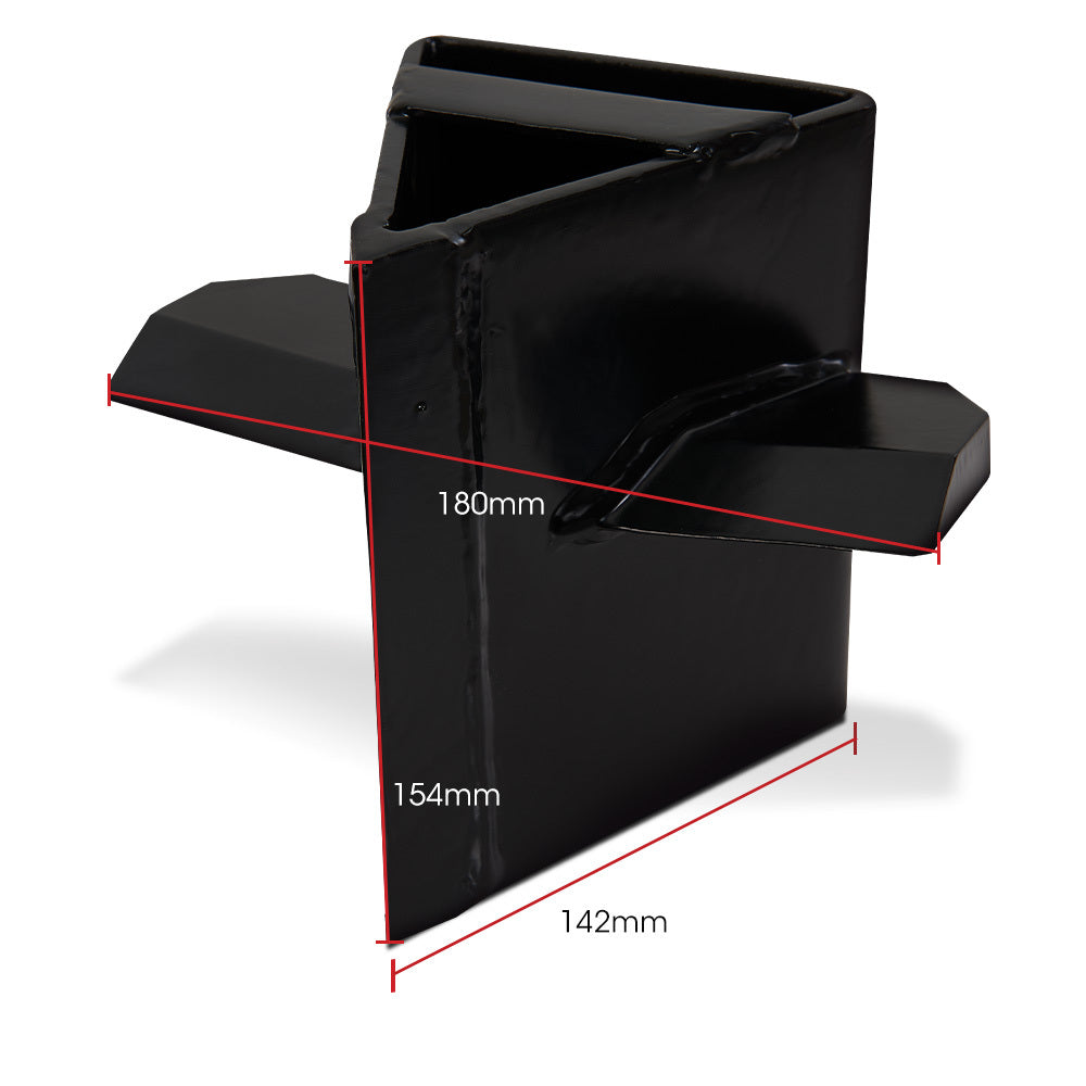 Outdoor Power Equipment: Baumr-AG 4 Way Wood Log Splitting Wedge for 10 Tonne Electric Log Splitter