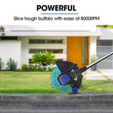 Outdoor Power Equipment: POWERBLADE LN4 20V Cordless Electric Line Trimmer & Garden Edger, Skin Only
