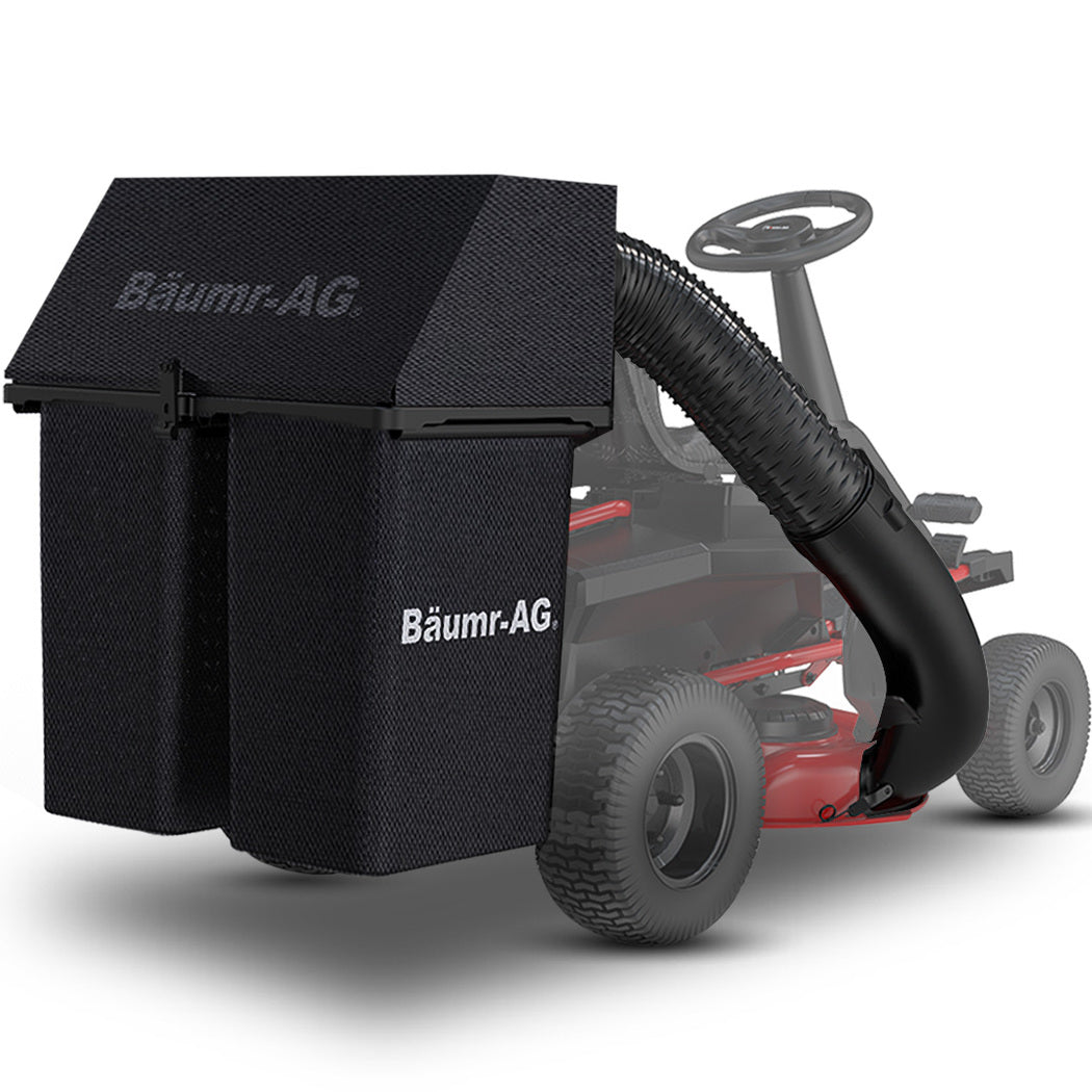 Outdoor Power Equipment: BAUMR-AG 150L Grass Catcher, for 30" 300RX Electric Ride on Lawn Mower