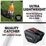 Outdoor Power Equipment: BAUMR-AG 450CX 40V SYNC Cordless Lawn Mower Kit, Fast Charger, 2 x 4Ah Battery, 320mm Grass Cutting Path