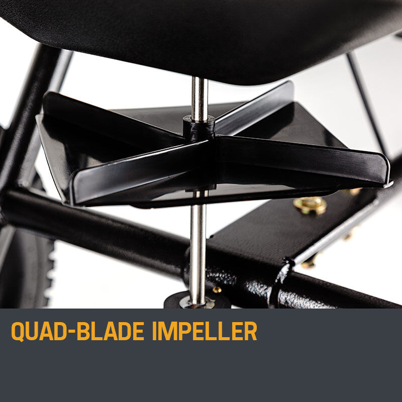 Spreaders & Wheelbarrows: PLANTCRAFT Tow Behind Broadcast Spreader 90kg 105L Seed Fertiliser Tow Rotary