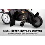 Outdoor Power Equipment: Baumr-AG 31CC Lawn Edger Petrol 4 Stroke Garden Grass Weed Trimmer Blade Cutting