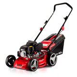 Outdoor Power Equipment: Baumr-AG Lawn Mower 139CC 17 Petrol Push Lawnmower 4-Stroke Engine Catch