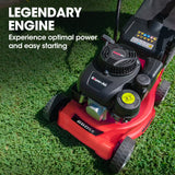 Outdoor Power Equipment: Baumr-AG 139cc Lawn Mower 4-Stroke 16 Inch Petrol Lawnmower Hand Push Engine 35L Catcher