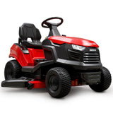 Outdoor Power Equipment: BAUMR-AG 38" Ride On Mower Lawn Tractor, Side Discharge or Mulch, Electric Start, 14hp 452cc, Hydrostatic, 100kg Towing, 7 Cut Heights