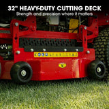 Outdoor Power Equipment: BAUMR-AG 32" Stand-On Zero-Turn Mower, Electric Start, 23hp, 764cc, Hydrostatic Drive, 10 Cut Heights