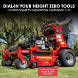 Outdoor Power Equipment: BAUMR-AG 32" Stand-On Zero-Turn Mower, Electric Start, 23hp, 764cc, Hydrostatic Drive, 10 Cut Heights