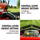 Outdoor Power Equipment: BAUMR-AG 32" Stand-On Zero-Turn Mower, Electric Start, 23hp, 764cc, Hydrostatic Drive, 10 Cut Heights