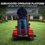 Outdoor Power Equipment: BAUMR-AG 32" Stand-On Zero-Turn Mower, Electric Start, 23hp, 764cc, Hydrostatic Drive, 10 Cut Heights