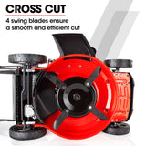 Outdoor Power Equipment: Baumr-AG 248cc Lawn Mower 4-Stroke 21 Inch Petrol Lawnmower 4-in-1 Self-Propelled Electric Start
