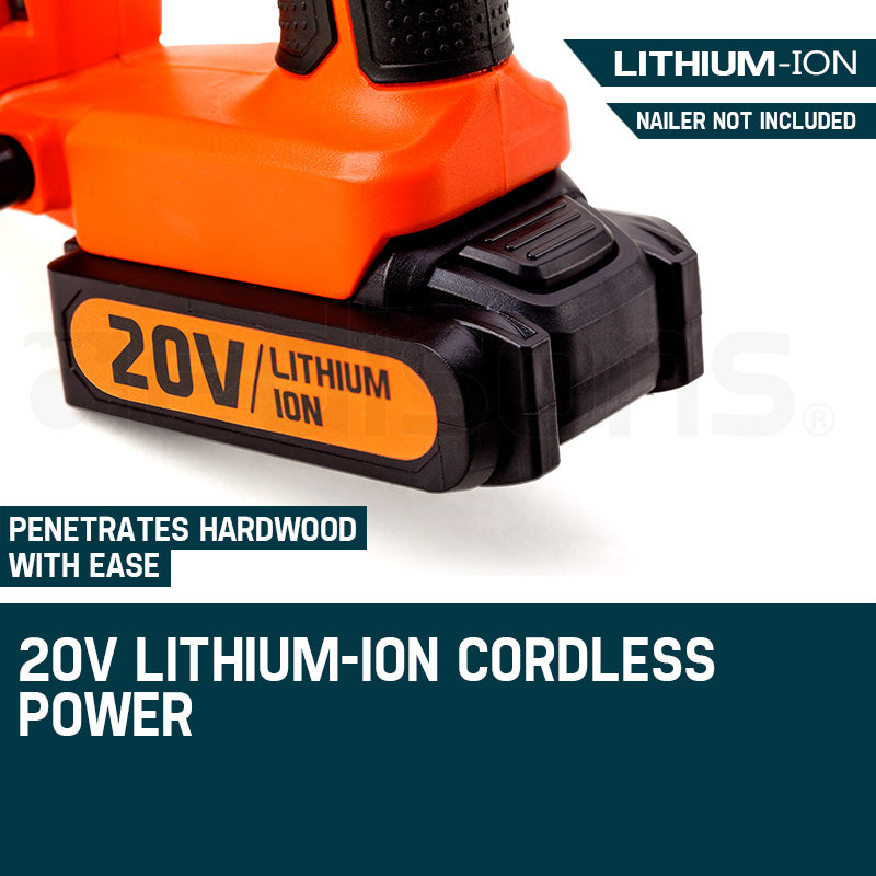 Nailers & Staplers: UNIMAC Nailer 20V Battery Lithium Ion Rechargeable Cordless Nail Gun