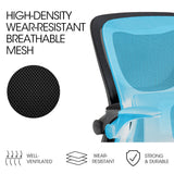 Office & Desk Chairs: FORTIA Ergonomic Mesh Office Chair Computer Seat Adjustable Recline, Black