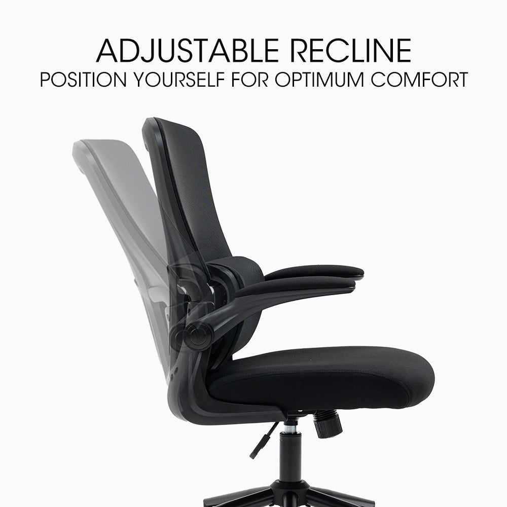 Office & Desk Chairs: FORTIA Ergonomic Mesh Office Chair Computer Seat Adjustable Recline, Black